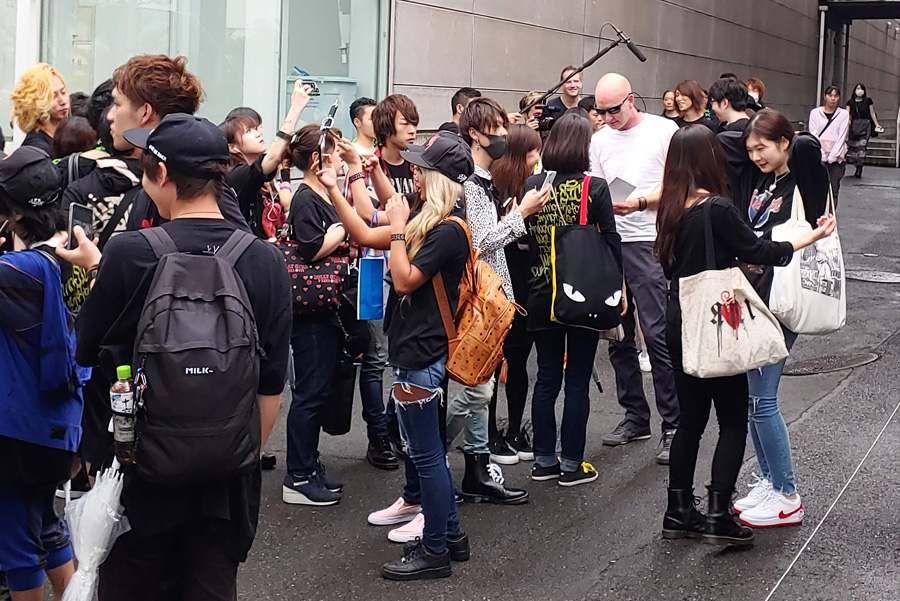 Interacting with Fans